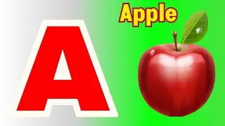 A for apple | अ से अनार | abcd | Abc phonics song nursery rhymes