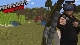 FULLY Immersing Myself Into The MINECRAFT World! l VR HARDCORE MINECRAFT - Quin69