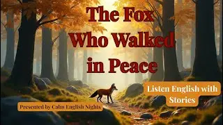 The Fox Who Walked in Peace | Listen English Stories to Calm Your Night