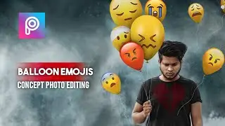 Sony Jackson New BALLOON EMOJIS concept Photo editing in PicsArt Tutorial @SonyJackson