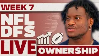 NFL DFS Ownership Report Week 7 Picks | DraftKings & FanDuel Strategy