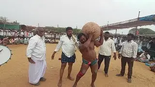 Video 12 India&rsquo;s Craziest Village Strength Challenge 🇮🇳💪 | Uttanur Jatara Stone Lifting challenge 