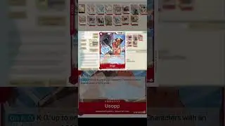 The Most Aggressive Deck Right Now? #OnePieceTCG #OPTCG #Sanji