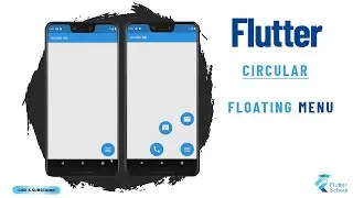 Flutter Circular Floating Menu(Flutter Tutorial)