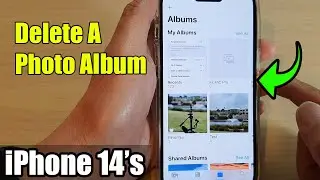 iPhone 14's/14 Pro Max: How to Delete A Photo Album