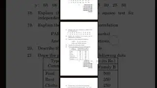 Madras University question paper from statistics April 2025