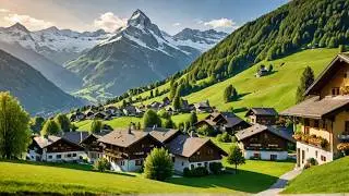 🇨🇭 Gstaad-Saanenland Switzerland: The Beautiful Simmental Villages in the Swiss Highlands