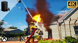 Firefighting Simulator - The Squad - Xbox Series X Gameplay 4K