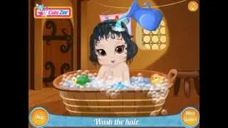 Snow White Baby Shower-Full HD Walkthrough-New Baby Games