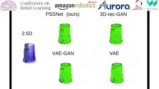 CoRL 2020, Spotlight Talk 415: Diverse Plausible Shape Completions from Ambiguous Depth Images
