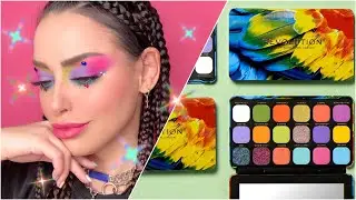 MAKEUP REVOLUTION | FOREVER FLAWLESS BIRD OF PARADISE | ЯРКИЙ МАКИЯЖ