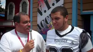 Justice Rawlins of Monessen on MSA Sports Center Stage