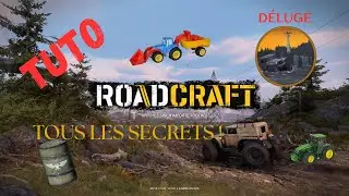 ROADCRAFT 🚜 Tuto Jouets #4 FR : TOUS les secrets de la Map DELUGE + BONUS 🚧 55 000 $