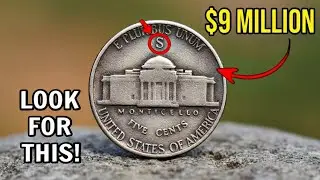 Wartime Jefferson Nickel & Regular Jefferson Nickel 5 Cents Coins | Hidden Value & Rare Errors