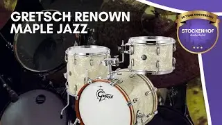 Gretsch Renown Maple Jazz Drumset (SOUND DEMO)