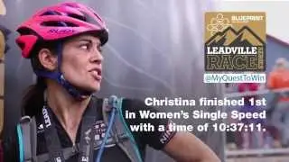 Blueprint for Athletes Leadville 100 Series: Christina Ross