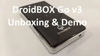 DroidBOX Go v3 Unboxing and Demo Review - Best 2017 Android Mini Projector