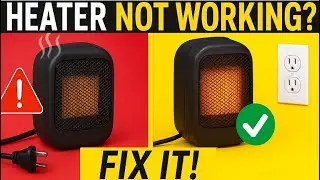 How Fix ANY Space Heater that Keeps Randomly Turning OFF While Running (Ceramic PTC Honeywell Amazon