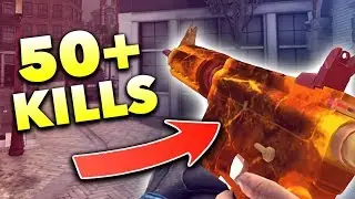 50+ KILLS IN C-OPS DEATHMATCH WITH M4! (Critical Ops M4 Gameplay)