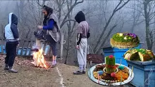 ПРИГОТОВИЛИ ГРЕЦКИМИ ОРЕХАМИ, РЫБУ,  БАКЛАЖАНЫ И ЯЙЦА В РАЙСКОМ МЕСТЕ