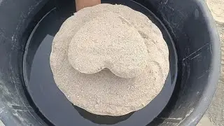 ASMR|  Pure sand pouring in water+ mixing 😋 ||Relaxing &satisfying Asmr
