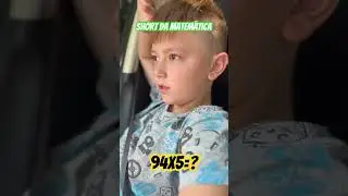 Short da matem&aacute;tica 94x5=? #amigos #matem&aacute;tica #shorts #multiplication #videos #dad #filhos #qi #ai