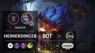 Heimerdinger Bot vs Miss Fortune - KR Master Patch 10.1