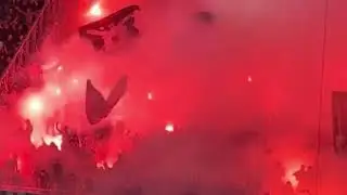 NK Osijek - Dinamo Zagreb 02.08.2024  Bad Blue Boys support and pyro show.. @navijačiDinama1 