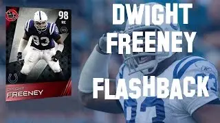 Madden 15 Ultimate Team- MUT 15 Card Review- 98 Overall Flashback Dwight Freeney