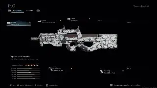 COD modern warfare - P90 & all attachments in gunsmith