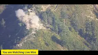 Watch Live Firing on LOC #Poonch and #Kupwara