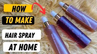 DIY HAIR SPRAY THAT GROW HAIR FASTER AND LONGER AT HOME. Natural hair MIST small business idea