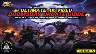Ultimate 4k Video Doomsday Update Guide New Features Optimizations & Zombie Survival | @ProGamingYou