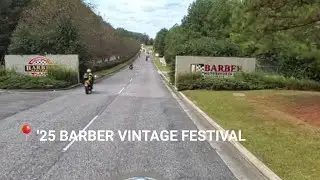 Arrival  @ the Barber Vintage Fest'25