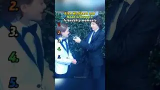 Finn Wolfhard and Noah Schnapp's friendship moments.#FinnWolfhard#NoahSchnapp