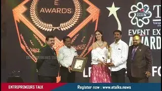 TCEI Awards - Sridhar K at TCEI Event Excellence Awards 2018 Entrepreneurs Talk