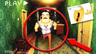Они превратили Hello Neighbor в аналоговую хоррор-игру, чувак😭💔