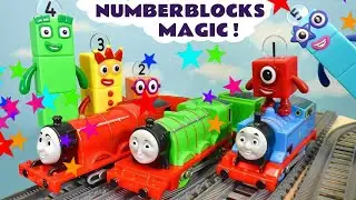 Numberblocks Magic helps the Thomas Trains