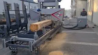Trak-Met TTP-600 Premium Plus s&aring;gverk | S&aring;gverkslinje med sorteringsbord | Bands&aring;gverk