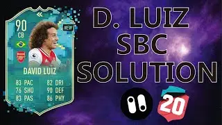 **DAVID LUIZ 90 FLASHBACK SBC SOLUTION** | FUT DRAFT 20 PACYBITS