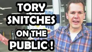Corrupt MP Robert Jenrick harasses fare-dodgers!