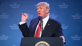 Trump calls for unity in address to veterans