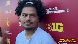 USC QB Jayden Maiava on Michigan State's defense, night game routine