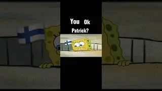 Patrick Shouts Finland  #shorts #spongebob