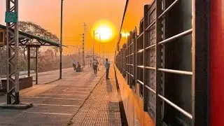 #Agra Cantt #Intercity Express(14212) Arrival at #Faridabad #New Town