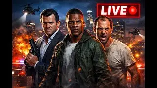 GTA 5 Story Mode LIVE 🔴 | Non-Stop Missions | Hindi Commentary 🎮🔥