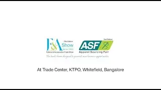 Fabrics & Accessories Trade Show and Apparel Sourcing Fair 2023 : : Bangalore