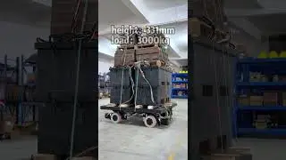 ZL-D331 Loading Test #differential #motor #driver #wheels #agv #robot #robotics #automatic #factory
