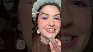 Брови с блестками + мужской взгляд!