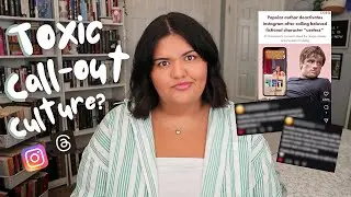 toxic call-out culture in the book community is getting out of hand